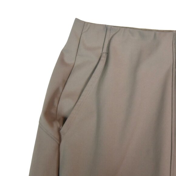 Old Navy XL Petite Wide Leg Pants Taupe Flowy Drapey Soft Loungecore Minimalist - Picture 3 of 11